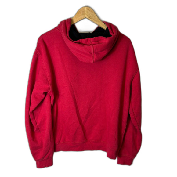 Wisconsin Badgers Campus Heritage Red Embroidered Pullover Hoodie Size M - Picture 9 of 13